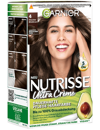 Nutrisse Creme 4 Chocolate Mittelbraun - Produktabbildung